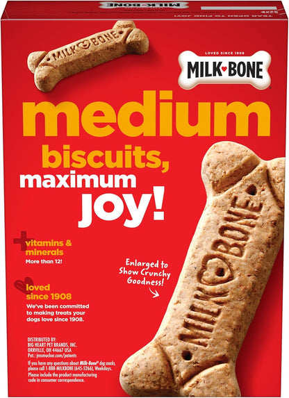 Original Dog Treats Biscuits for Medium Dogs, 24 Ounces (Packaging May Vary)