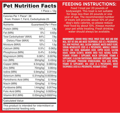 Original Dog Treats Biscuits for Medium Dogs, 24 Ounces (Packaging May Vary)