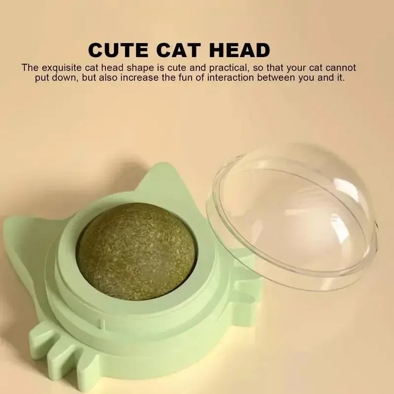 Catnip Ball Cat Toys Self-Hi Cat Pet Products to Relieve Boredom and Bite-Resistant Kittens Kittens Grind Their Teeth Toy